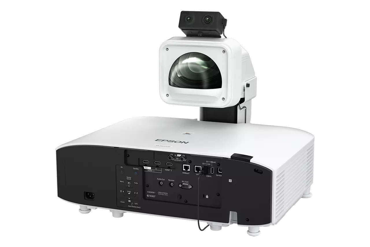 EPSON EB-PQ2010W Laser WUXGA Business-Projektor (ohne Objektiv), weiß Projektoren Epson