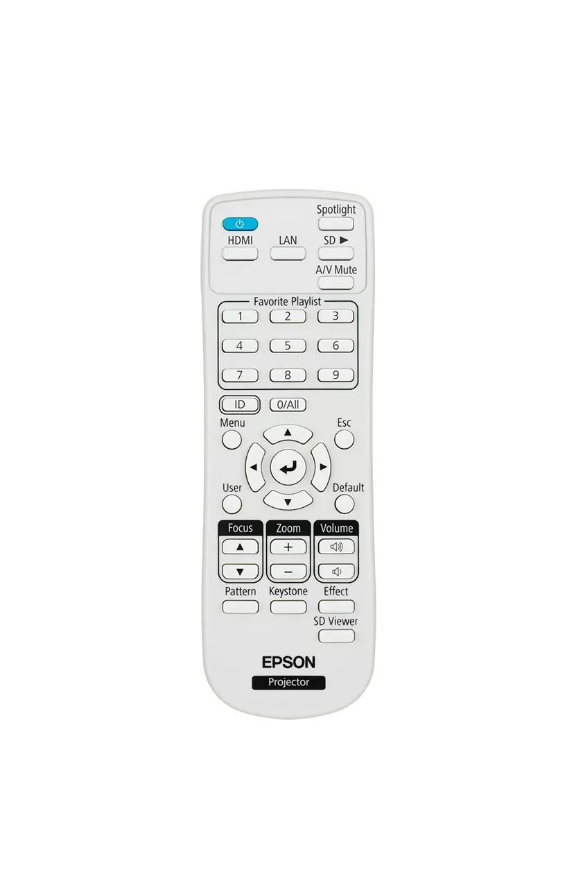 Epson LightScene EV-115 WXGA Daten- und Videoprojektor, schwarz Projektoren Epson
