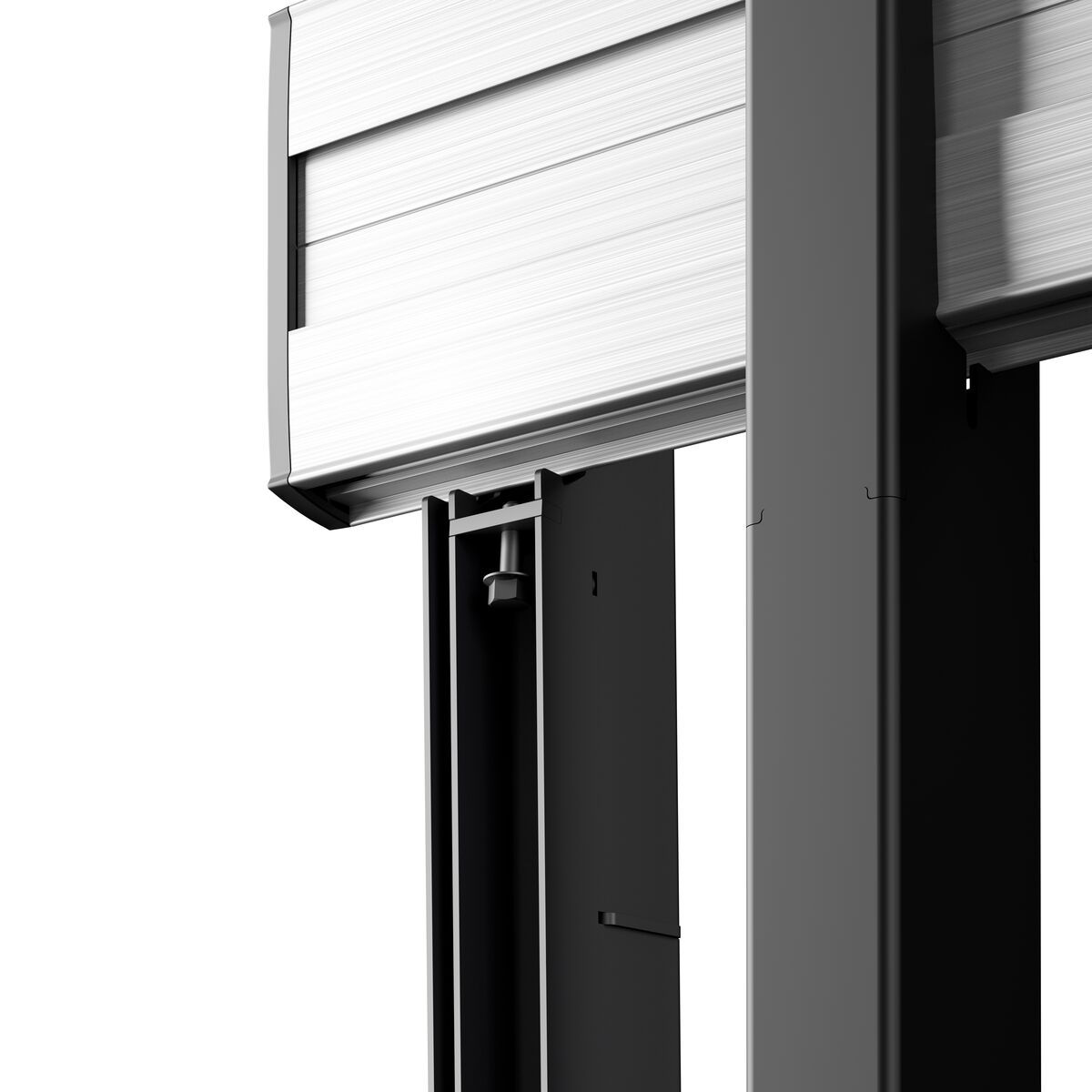 Vogel's RISE 2000 Boden-Wand-Lösung mit motorisiertem Display-Lift 80 mm/s ohne Fernbedienung Halterung Vogels